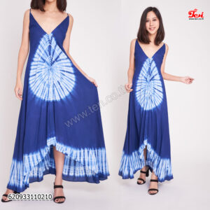 Alternative view of ชุดเดรสมัดย้อมคราม สายเดี่ยว-620933110210