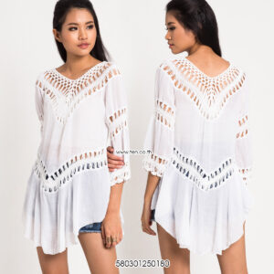 เสื้อถักโครเชต์ชายบาน-580301250180