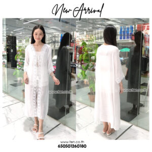 เสื้อคลุมลายดอกตัวยาว-650501260180