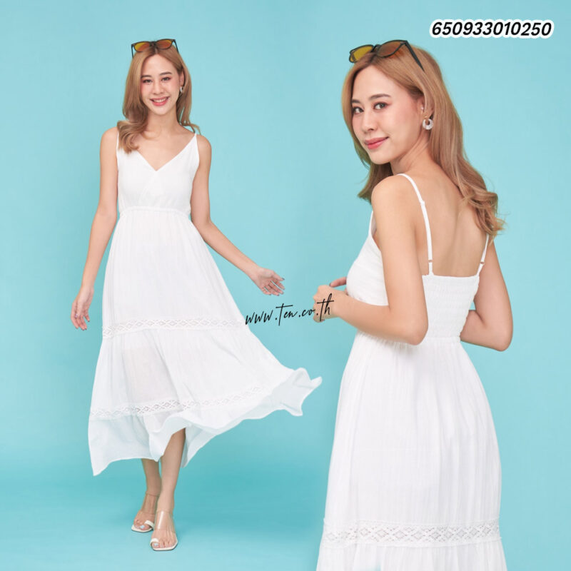 D50140A-DRESS-White main image 0