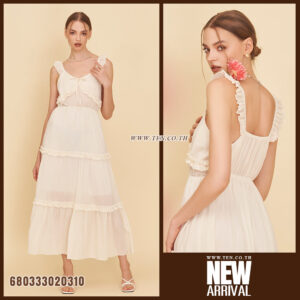 Alternative view of แม๊กซี่เดรสระบาย 3 ชั้น-680333020310