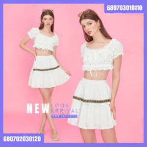 Alternative view of เสื้อครอปแขนตุ๊กตา - 680703010110