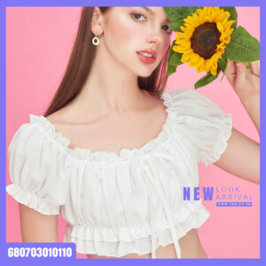 เสื้อครอปแขนตุ๊กตา - 680703010110