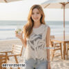 Women's Cotton Leaf Crochet Tank Top in white, beige cotton fabric with free size fit, breathable comfort and soft boho summer fashion aesthetic.