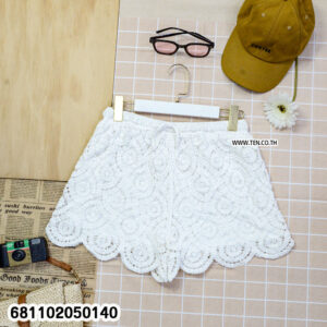 easy fit crochet lace short pants women summer