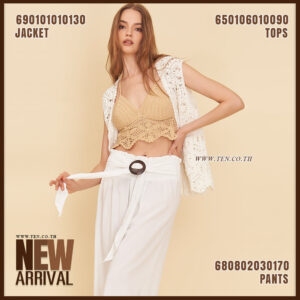 "Floral crochet open vest for summer in lightweight bohemian style, women’s beach layering crochet vest"