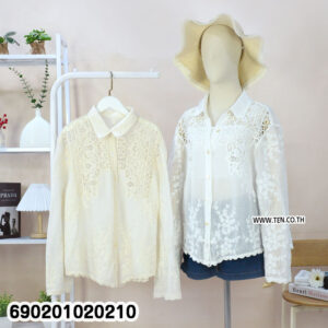 Premium Boho Floral Embroidery & Crochet Collection - เสื้อผ้างานปักดอกไม้สไตล์โบฮีเมียน"-690201020210