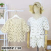cotton crochet button top free size relaxed fit breathable everyday summer wear