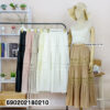 cotton boho tiered maxi skirt free size relaxed fit breathable everyday summer long skirt