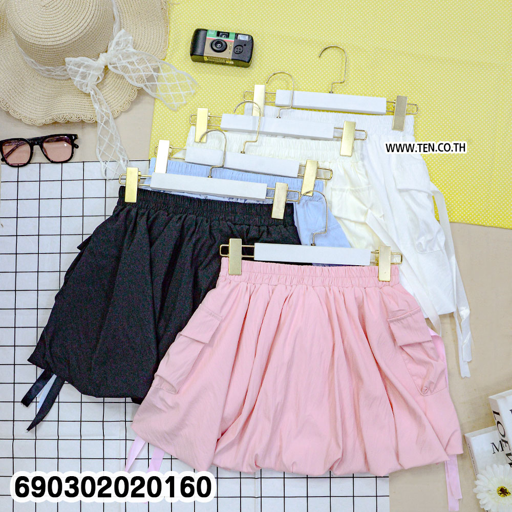 Breathable cotton balloon skort women style with relaxed free size fit and casual Korean fashion look