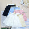 Breathable cotton ruffle skort women style with layered soft fabric and relaxed summer fashion fit