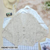 Free size cotton crochet cardigan featuring breathable openwork crochet pattern, relaxed fit, bohemian style, and lightweight summer layering design.