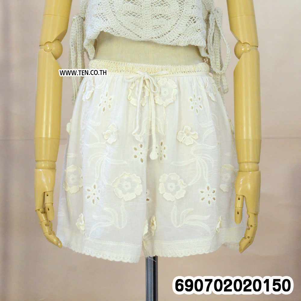 Floral Embroidered Boho Shorts กางเกงขาสั้นปักดอกไม้สไตล์โบโฮ - 690702020150 - Image 5
