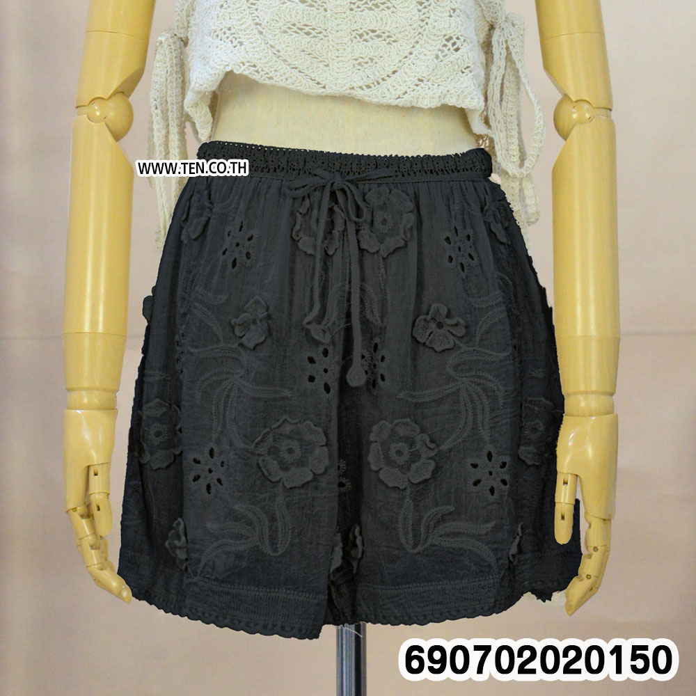 Floral Embroidered Boho Shorts กางเกงขาสั้นปักดอกไม้สไตล์โบโฮ - 690702020150 - Image 6