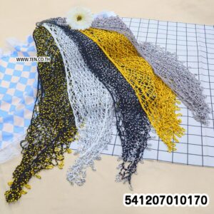 Alternative view of Boho Beaded Net Capelet ผ้าคลุมไหล่ตาข่ายประดับมุก สไตล์โบฮีเมียน - 541207010170