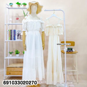 Boho Beach Maxi Dress for Women  เดรสยาวผู้หญิงสไตล์โบโฮ ชุดเที่ยวทะเล - 691033020270 - Image 3